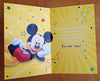 6 x Disney Mickey Mouse Thank You Teacher Greeting Cards