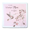 Most Wonderful Mum Handmade Luxury Crystals & Glitter Mother's Day Card Large