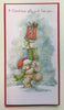 Teddy & Presents Christmas Money Wallet Card