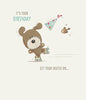 Lots of Woof Skates On Birthday Cute Greeting Card