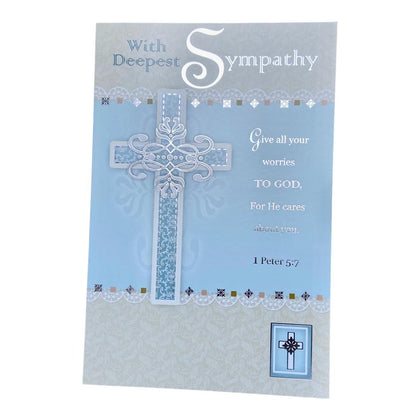 With Deepest Sympathy Sentimental Card