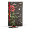 One I Love Valentine's Day Card 'I Love You' Large