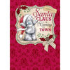 Santa Claus Is Coming Me to You Bear Christmas Card