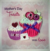 Mother's Day Treats Gems Cup Cake Open Handmade Mother's Day ‘Fairy Cakes’