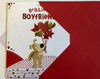 Boofle Boyfriend Diamante Valentine's Day Card