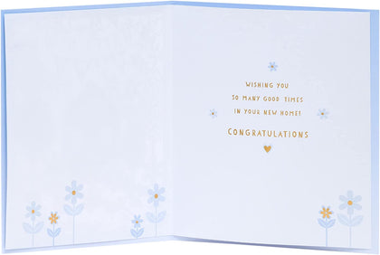 New Home Luxury Laser Cut Congratulations Card