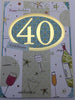 40th Birthday Card