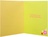 Simple Pleasures Neon Birthday Card Cups and Saucers Design