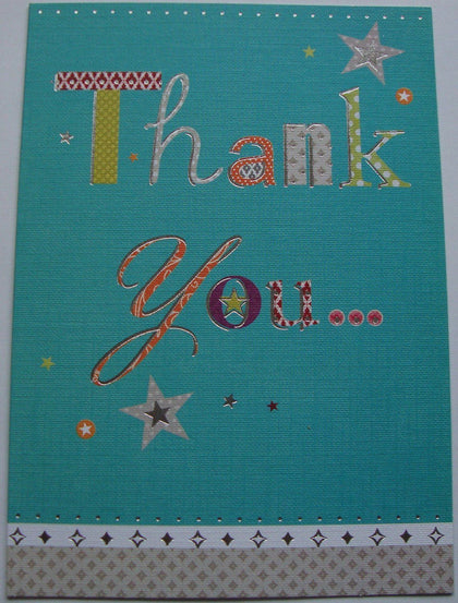Classic Design Thank You Card
