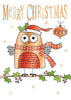Merry Christmas Quality Embossed Open Christmas Second Nature Card