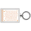Today I Said A Prayer For You Celebrity Style World's Best Keyring