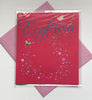 Happy Birthday 18 today Glitter Greeting Card