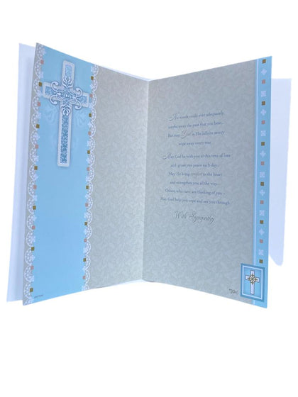 With Deepest Sympathy Sentimental Card