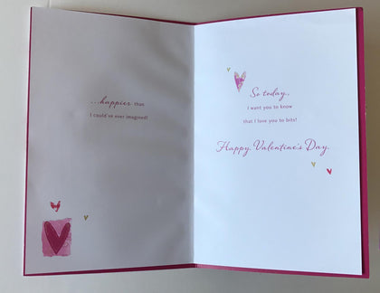 For My Girlfriend Valentine, Valentine's Card