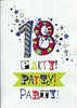 18th Birthday Party Card LARGE
