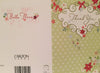 Flowers Design Thank You Christmas Card