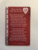 Sentimental Keepsake Wallet / Purse Card There Can be Only You for Me