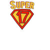Super 17 (seventeen) Boys Birthday Card