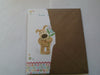 Boofle Flower Greeting Card Thank You