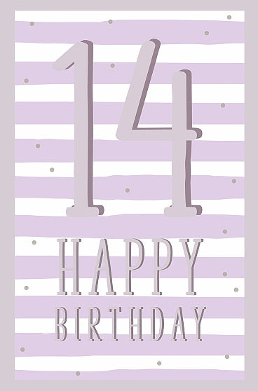 14 Today Birthday Card for her