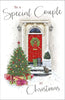 A Special Couple Traditional Foiled Christmas Card