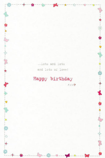 Cute Boofle Million Wishes Lots of Laughter Birthday Greeting Card