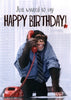 Chimp Happy Birthday Greeting Card Second Nature Yours Truly Cards