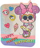 Disney Minnie Mouse Sparkling Holographic Birthday Card