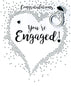 You're Engaged Engagement Greeting Card Second Nature Just To Say Cards