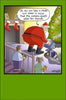 Humorous Santa Christmas Card