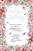 Happy Birthday Pink Butterflies Traditional Greetings Card
