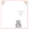 To A Wonderful Couple Flower Pot In Tatty Bears Hand Design Anniversary Card