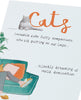 Funny Cats Humour Birthday Card