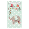 On the Birth of Your Baby Grandson Congratulation Card