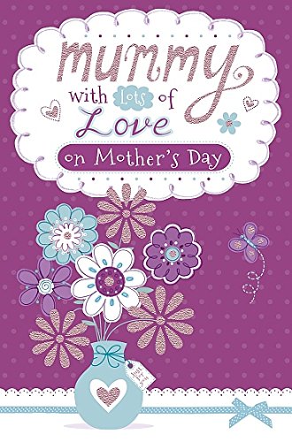 Mummy With Lots Of Love On Mother's Day Greetings Card