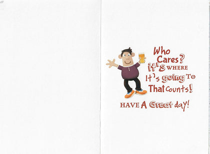 Nutty Putty Brother Where Does The Best Beer Come Birthday Card