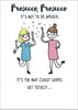 Giggles Classy Ladies Funny Birthday Card