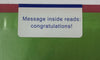 Congratulations Driving Test card Mirror Signal Manoeuvre