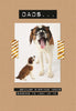 Dads Father's Day Card Funny Dog and Puppy
