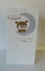 Engagement Card Sitting On The Moon Cute Lots Of Woof Couple Congratulations
