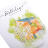 General Birthday Card Classic Illustrated Design