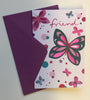 Colourful Butterflies Friend Birthday Card