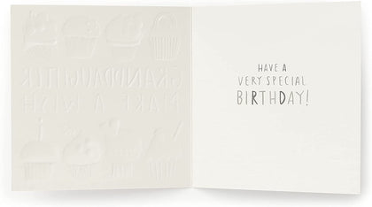 Granddaughter Birthday Card Cup Cakes