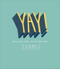 Passed Exam Well Done Congratulations Card Yay!