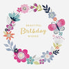 Beautiful Wishes Birthday Greeting Card Enjoy your day