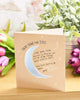Sympathy Thoughtful  Support Card Take Some Time for You Moon Design