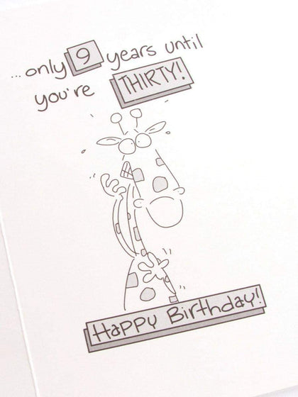 21 Today Ready To Party Birthday Card With Badge