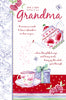 A Very Special Grandma Kettle And Cup Design Birthday Card