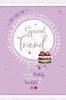 Special Friend Birthday Cake Card
