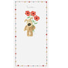 Boofle Thanks Greeting Card Bunch Of Flowers